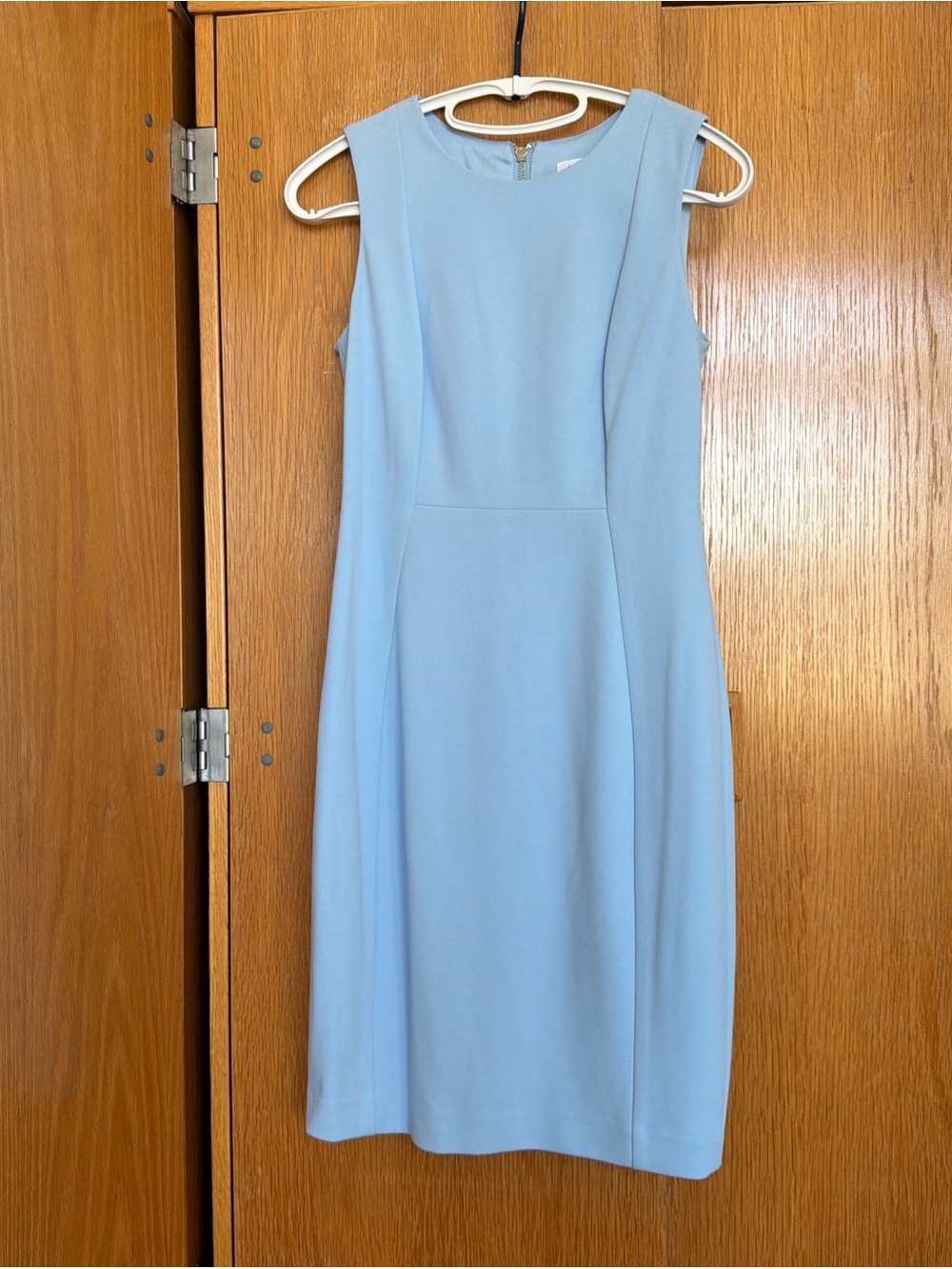 Calvin Klein Sky Blue Sleeveless Dress